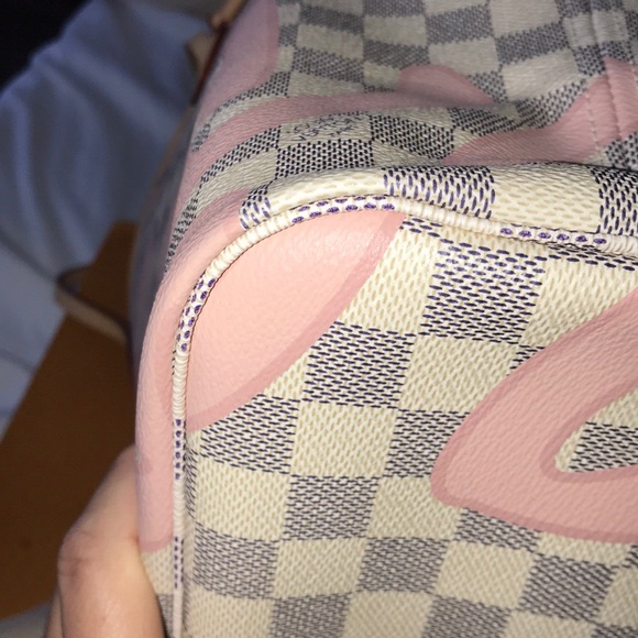 SOLD***Louis Vuitton tahitienne neverfull - Picture 5 of 7